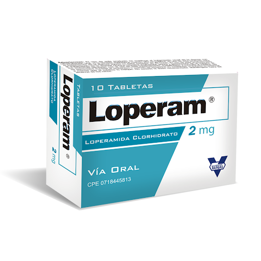 LOPERAM LOPERAMIDA 2MG TAB X 10